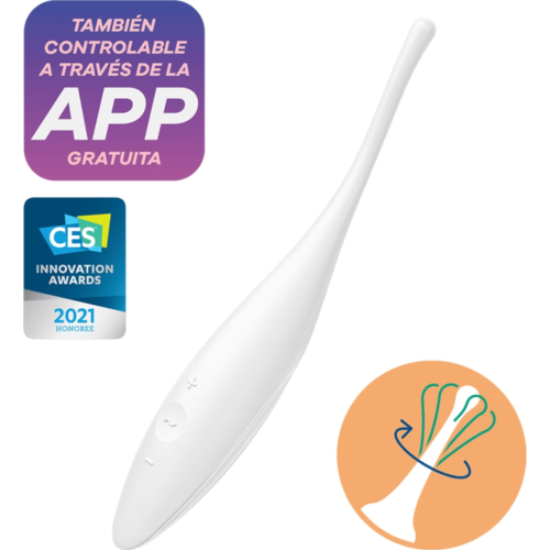 Stimulator Satisfyer Twirling Joy met cirkelvormige vibraties