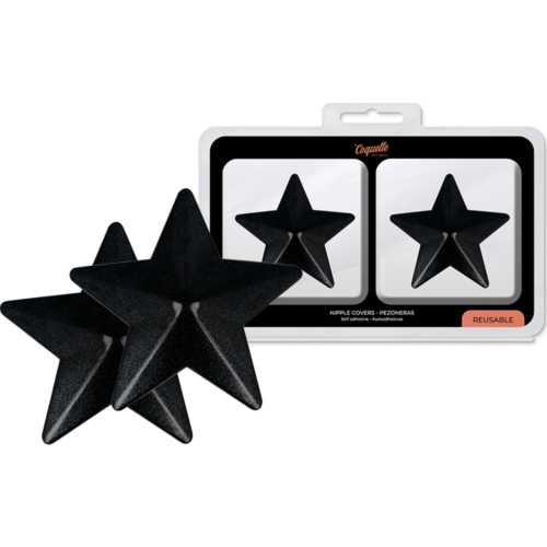 Cubre Pezones Coquette Chic Desire Estrellas Negras