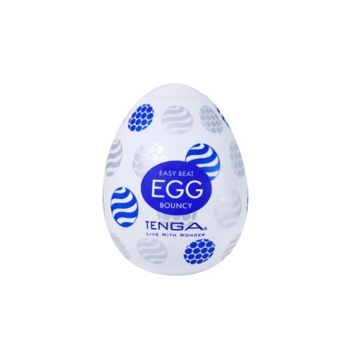 Masturbator Tenga EGG Bouncy met unieke texturen