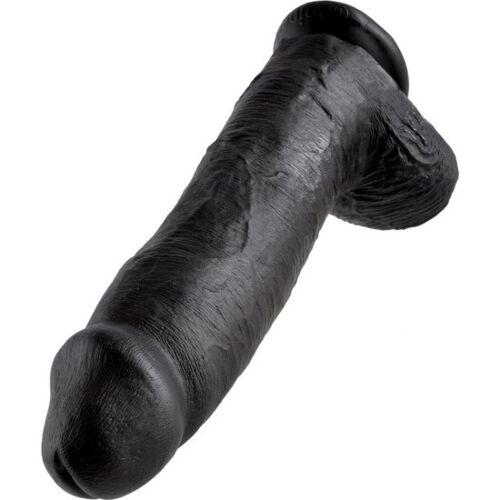 Dildo KING COCK 30.48 CM met ballen