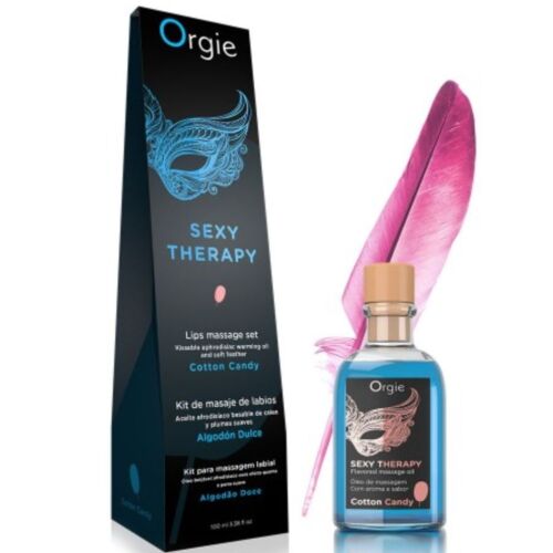 Massage Kit Orgie Lips Cotton Candy met aroma
