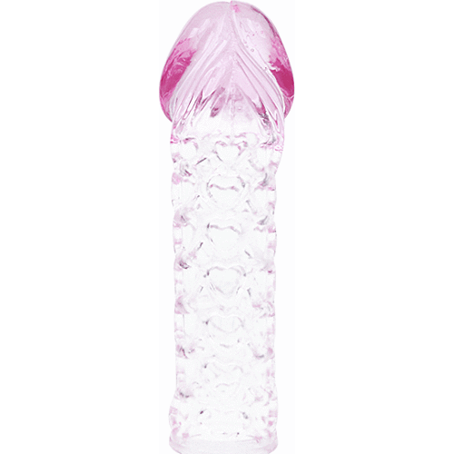 BAILE FOR HIM penisverlengingsmouw met ringwerking