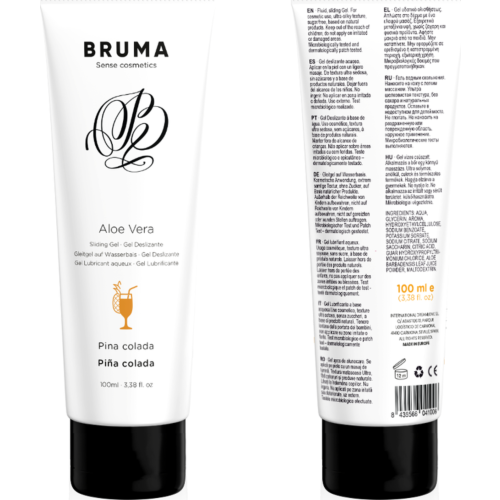 Lubricant BRUMA Aloe Vera 100 ml met ananas smaak