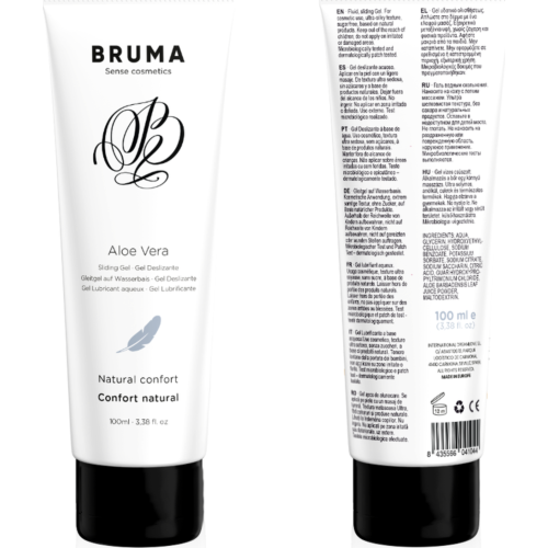 Gel Glijmiddel BRUMA met Aloe Vera 100 ML
