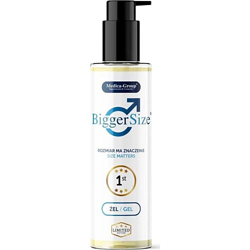 Grootte Gel Medica Group 150 ml voor mannen