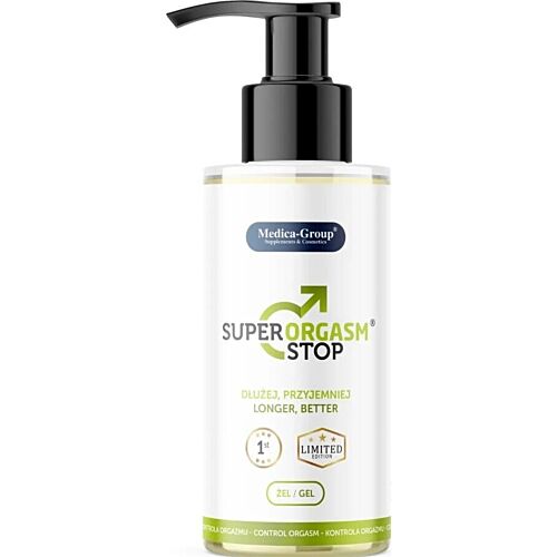 Retardant MEDICA GROUP SUPER ORGASM STOP GEL voor mannen