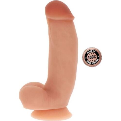 Dildo Get Real 18 cm met ballen