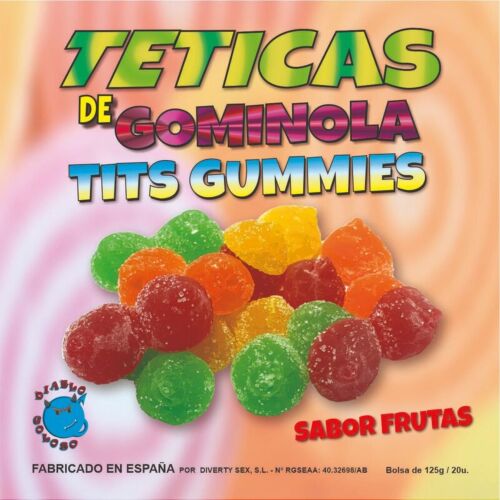 Dulces Diablo Goloso TETAS - Kauwsnoepjes