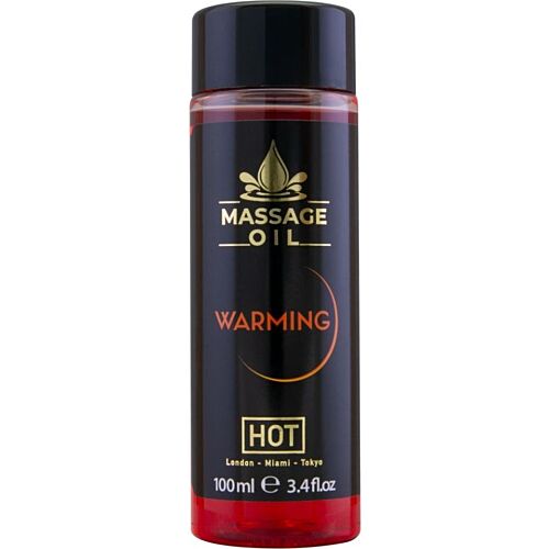 Massageolie HOT 100ml met verwarmend effect