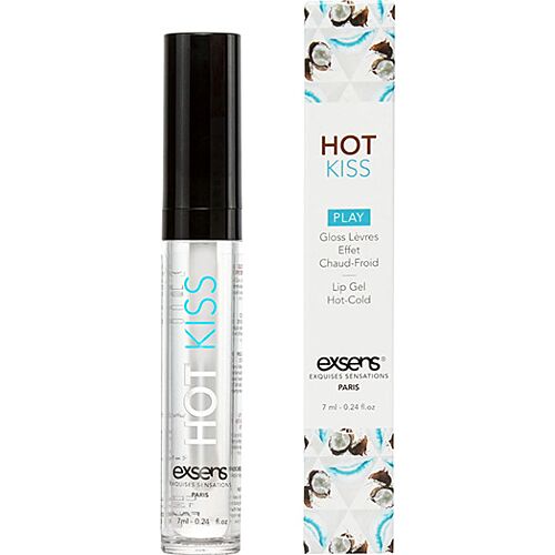 Lipgloss Exsens Hot Kiss Coconut met verwarmend effect