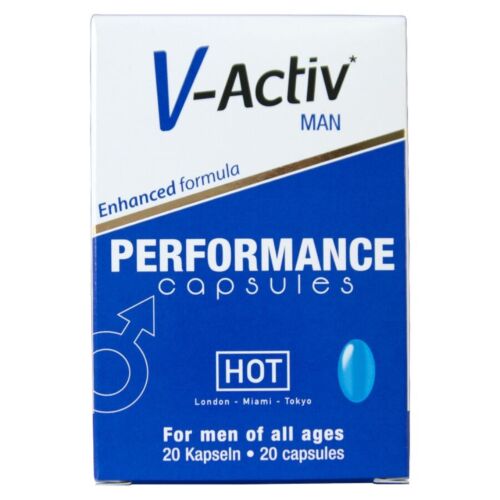 Capsules Voor Mannen HOT V-ACTIV 20 Eenheden
