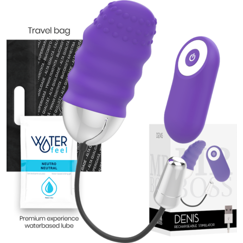 Juguete Bienestar MR. BOSS Denis Huevo Control Remoto