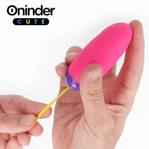 Vibrator ONINDER CUTE met golfbewegingen en app