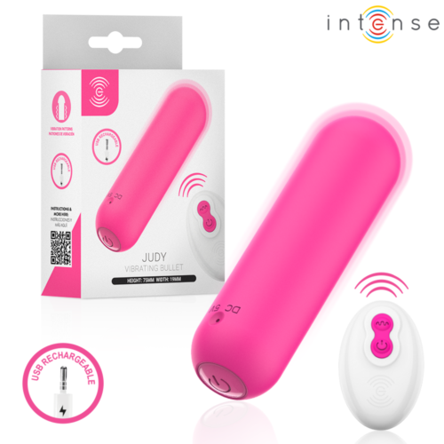 Vibrerende kogel INTENSE JUDY met draadloze bediening