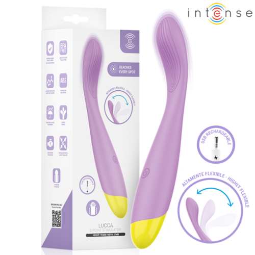 Vibrateur INTENSE LUCCA Flexibel G-spot Stimulatiemiddel