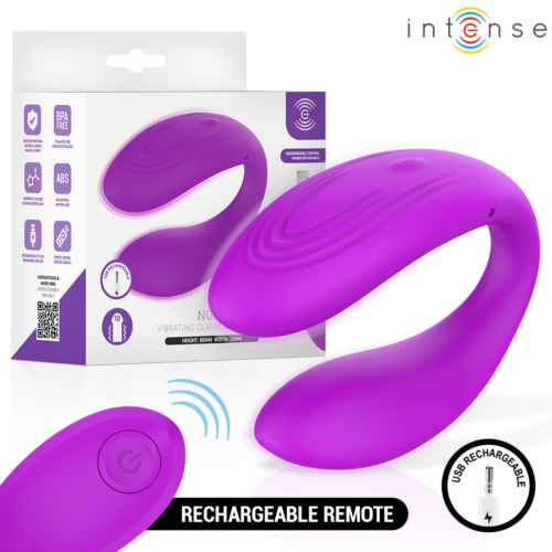 Vibrerende Stimulator INTENSE REMOTE CONTROL NORA met controle