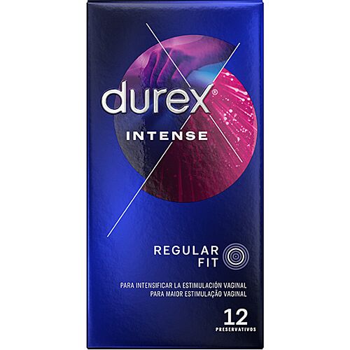 Condooms DUREX Intense Orgasmic - 12 Stuks met Stimulatie