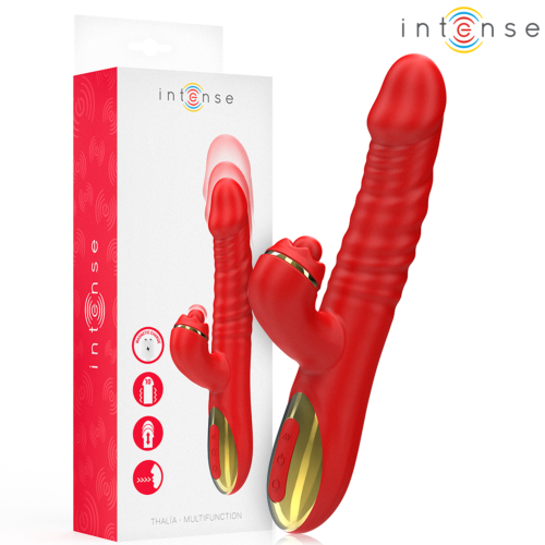 INTENSE THALIA: Krachtige Vibratie en Beweging in Rood