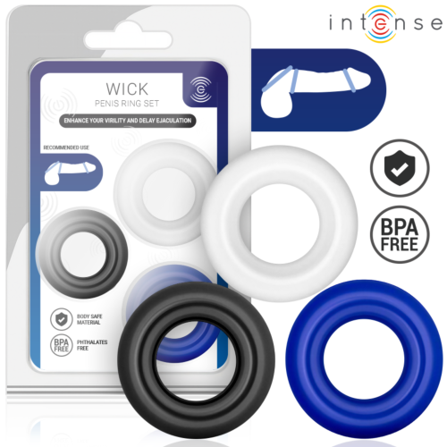 Ring INTENSE FOR HIM Set van 3 voor jou