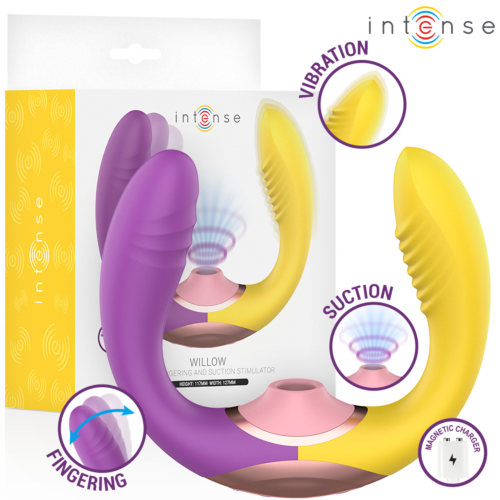 Vibrator INTENSE HIGH TECH Willow 3-in-1 stimuleerder