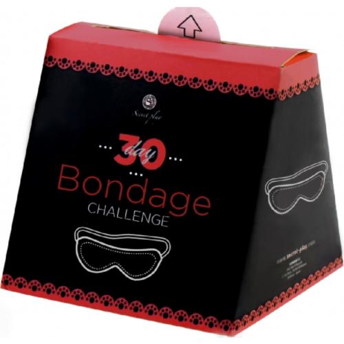 SECRETPLAY 30 dagen bondage-uitdaging kaarten