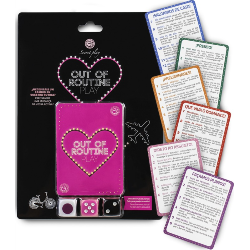 Spel SECRETPLAY – Cambia tu Rutina (ES/EN)