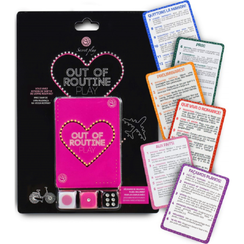 Spel SECRETPLAY Out of Routine Play met 72 uitdagingen