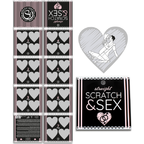 Spel SECRETPLAY Scratch & Sex HETERO