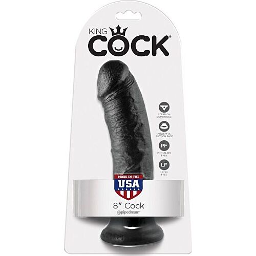Dildo KING COCK 8 - 20.3 cm handgemaakt voor realistisch gevoel