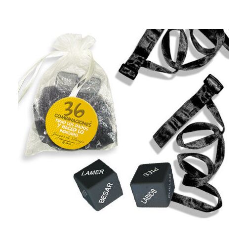 Sets Bondage INEDIT KIT BOLSA ORGANZA met accessoires