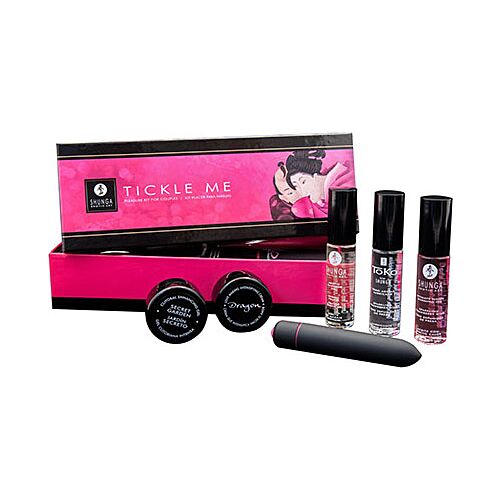 Cosmetica Kit Shunga Tickle Me met diverse sensuele producten