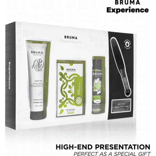 Massage kit BRUMA XPERIENCE met stimulerende gel