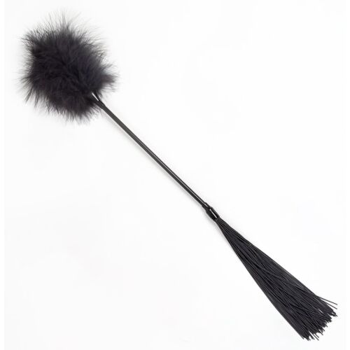 Zweep BDSM SECRETPLAY Duster + Zwarte Zweep