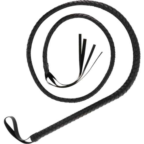 Látigo bondage DARKNESS 210CM met ergonomische handgreep