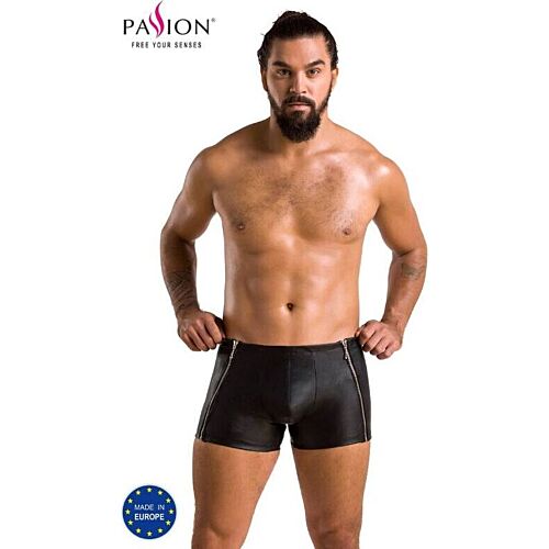 Boxers PASSION MEN 049 SHORT MAT Zwart L/XL