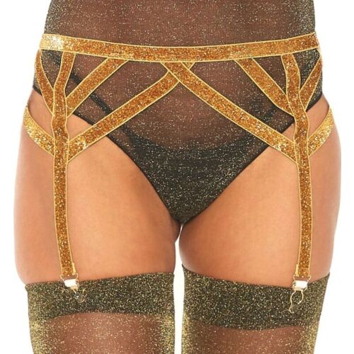 Lingerie Leg Avenue Lurex Gouden Liguero