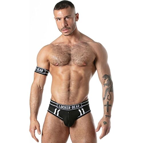 Jockbrief LOCKER GEAR Sport Mesh Zwart S