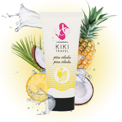 Glijmiddel KIKÍ TRAVEL 50ML met Piña Colada Smaak