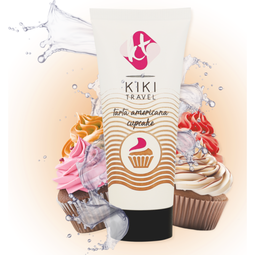 Lubricant KIKÍ TRAVEL American Pie Cupcake 50ml