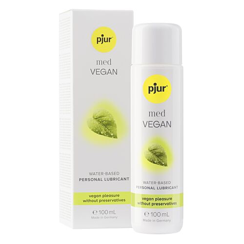 Lubricant Pjur Med Vegan Glide 100 ml met plantaardige ingrediënten
