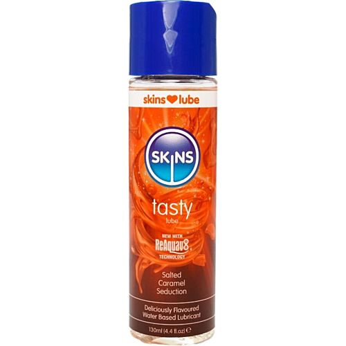 SKINS Tasty glijmiddel gezouten karamel 130 ml
