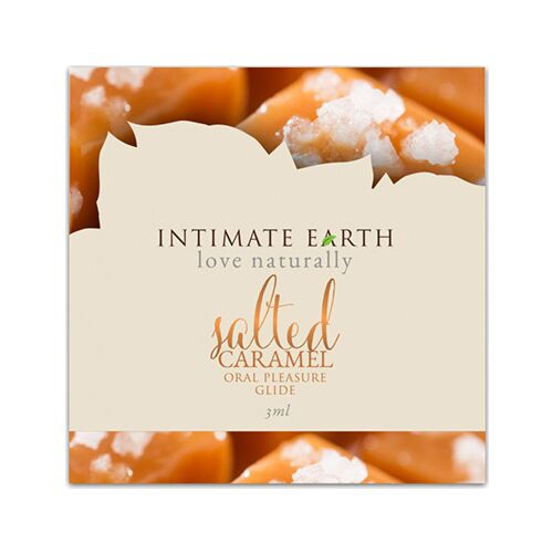 Smaakglijmiddel Intimate Earth Salted Caramel sachet 3ml