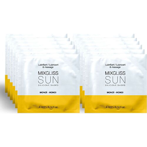 Lubricant MIXGLISS Monoi Aroma 12 Monodosis 4ml