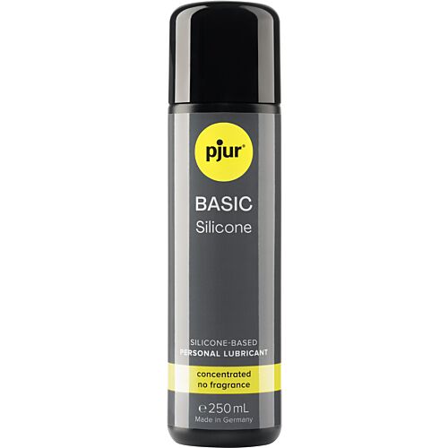 Lubricant PJUR Basic Silicone 250 ml met optimale glij eigenschappen