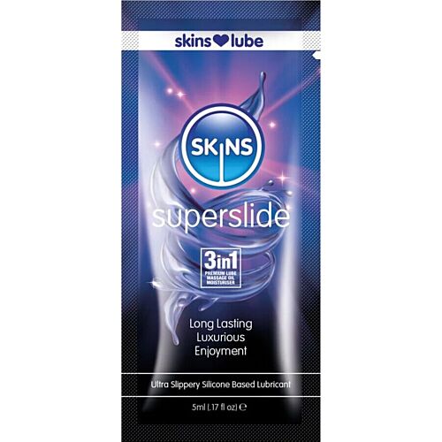 Lubricant SKINS Superslide 5 ML | Ultra glad en waterproof