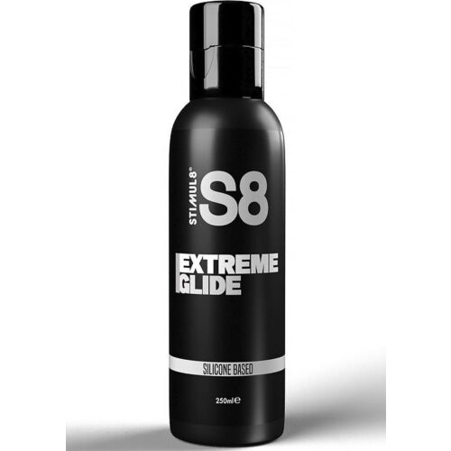 Lubricant STIMUL8 S8 Extreme Glide voor pijnloze penetratie
