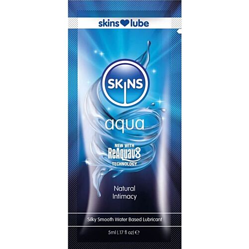 Lubricant SKINS Aqua 5 ml - Water-based and reactivatable