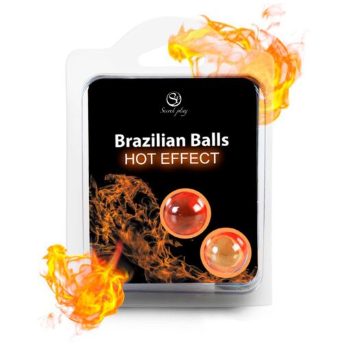 Glijmiddel SECRETPLAY Brazilian Balls met Warmte-effect