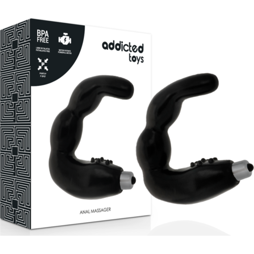 Prostaat massage vibrator ADDICTED TOYS - krachtige stimulatie