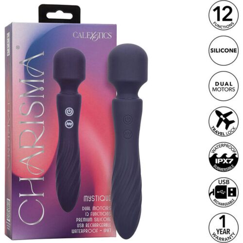 Wand vibrator CALEXOTICS Charisma Mystique dubbelmotor